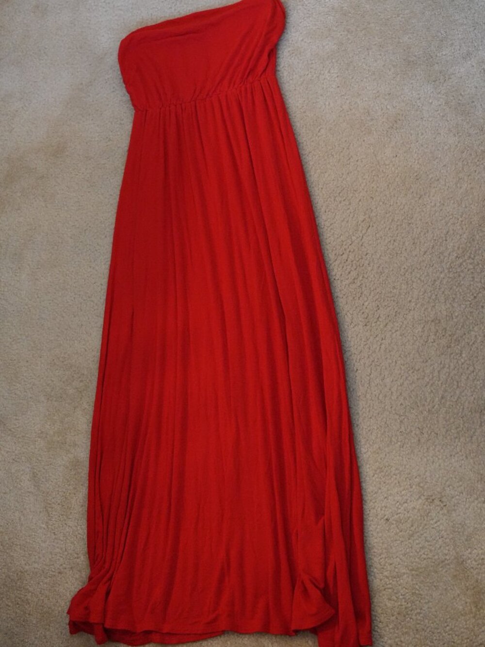 Women's Medium 'See You Monday Los Angeles' Red Jumpsuit